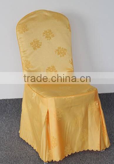 Wholesale commercial restaurant banquet chair used 100% polyester dressing luxury
