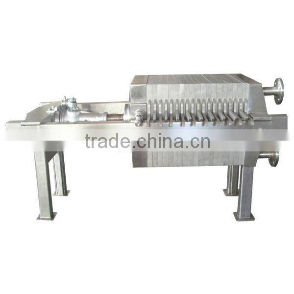 Dazhang High Efficiency Good Price Stainless Steel Filter Press Machine For Kecap