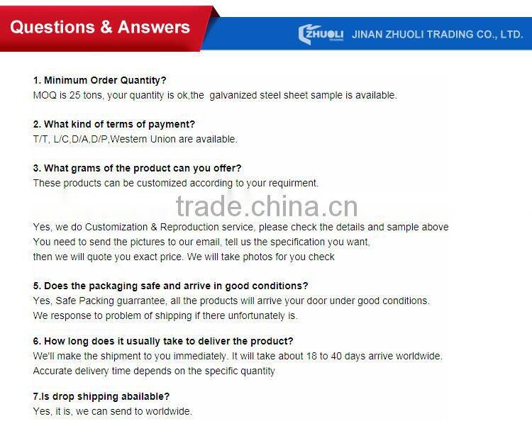 Superior Quality Galvanized Aluzinc Steel Sheets