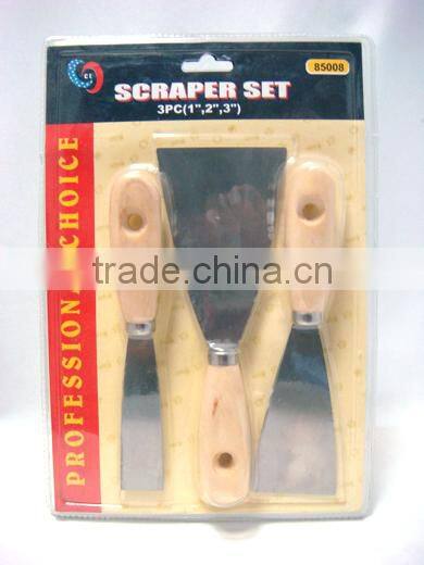 High Quality Putty Scraper Set, Putty Knife and Scraper Set For One Dollar Item