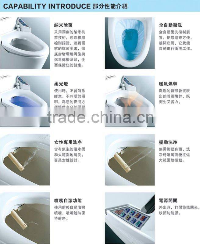 Chaozhou Ceramics Floor mounted smart toilet Intelligent Toilet DA6103
