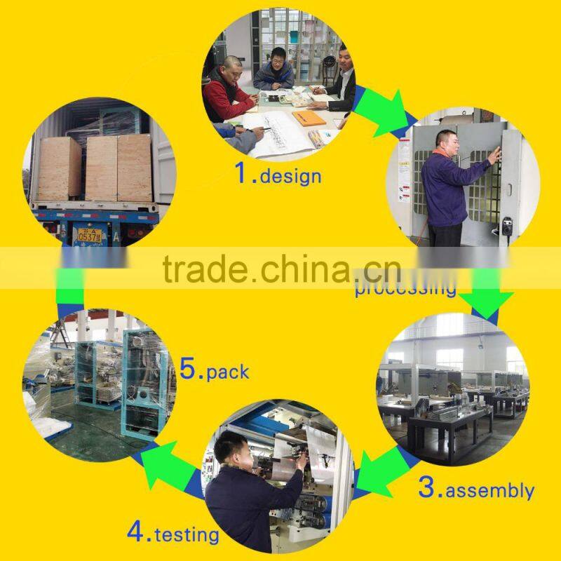 Factory of disposable baby diaper making machine price