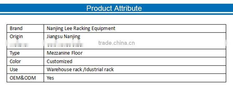 Factory Overall Assembly Steel Structure Mezzanine Floor