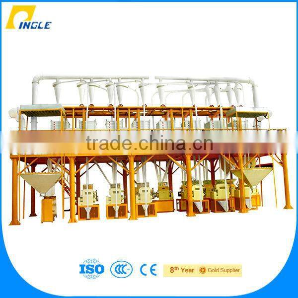 36TPD efficient flour milling plant /maize milling machine for sale