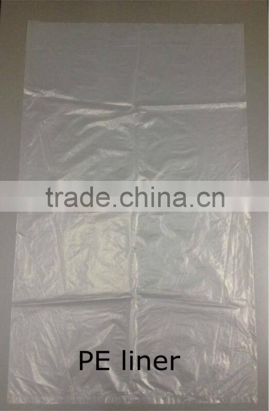 Sugar sack, pp woven bag with pe liner, 50kg