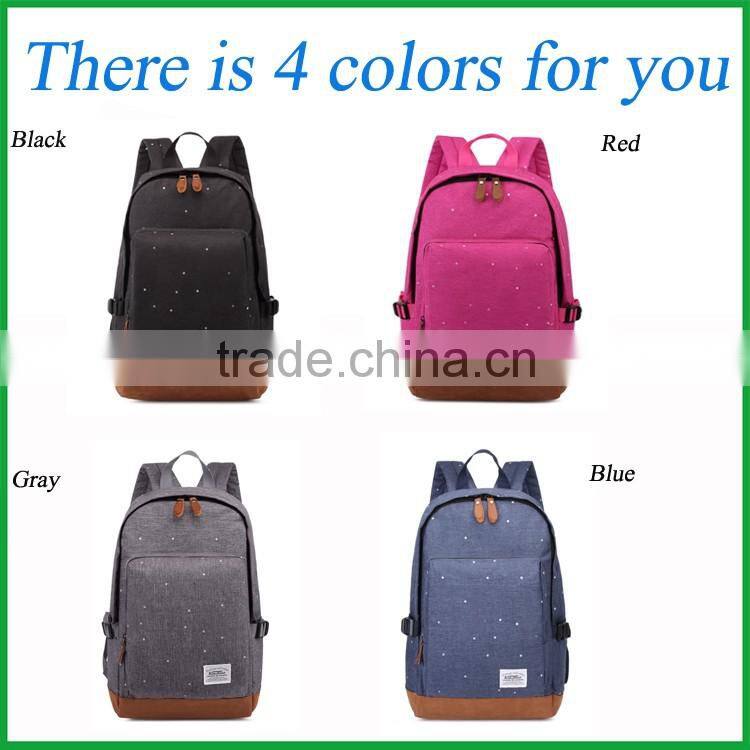 New Stylish Casual Polyester Teen School Backpack K1004