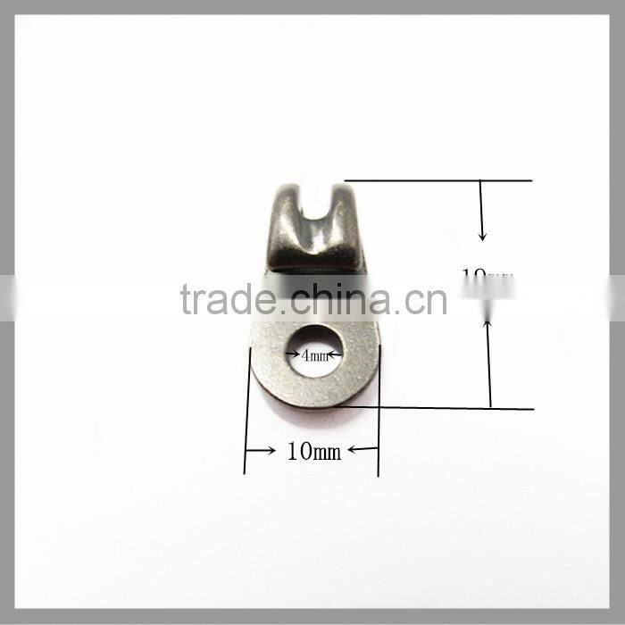 Fancy Custom Antique Black Brass Metal Hook For Shoes