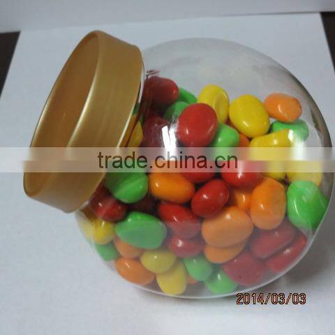 Colorful Bean Shaped Chewy Milk Candy