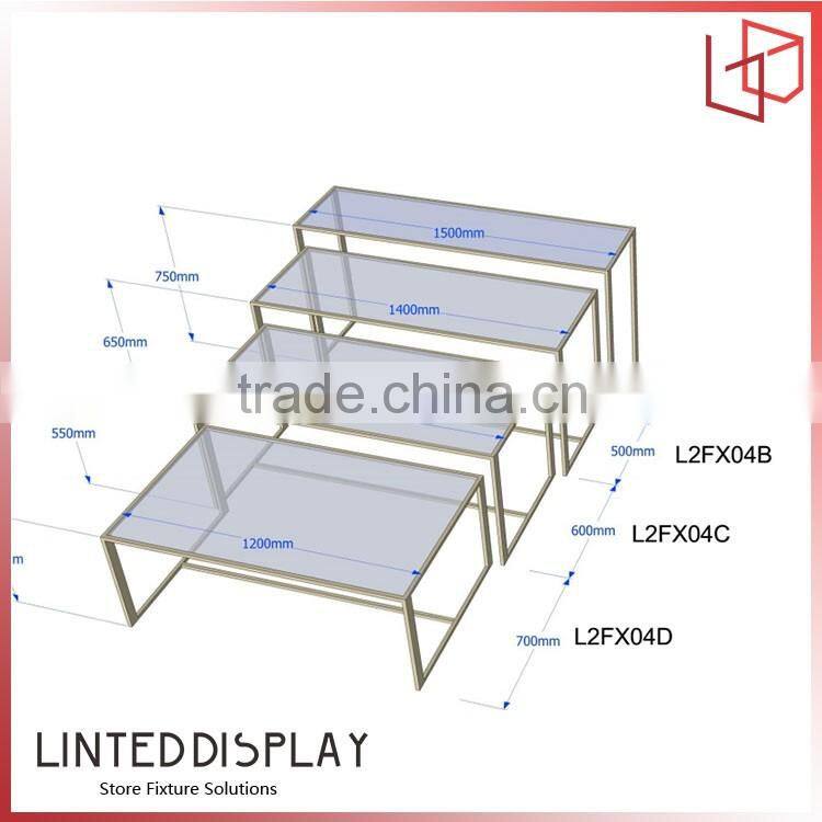 Various of kiosk wooden retail fixtures