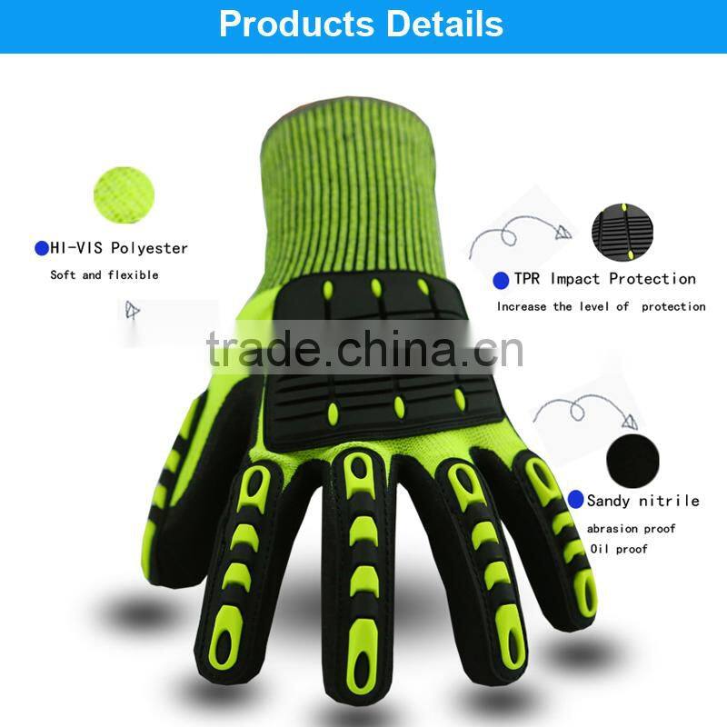 QL construction gloves maxi flex oilfield master manufacturing