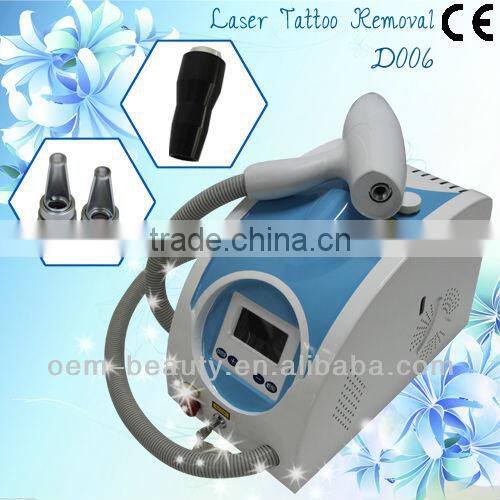 Real low price q switched nd yag laser tattoo removal machine