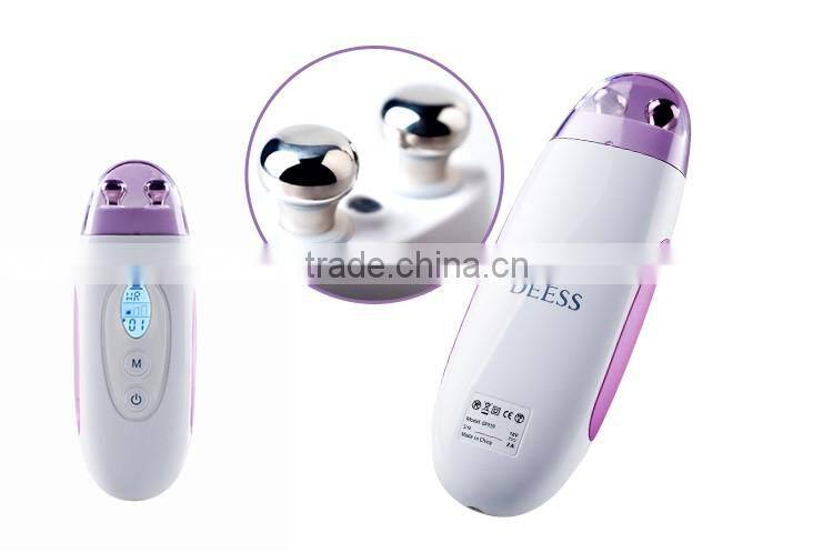 DEESS face slimming age defying microcurrent household mini rf machine microcurrent facial mask permanent hair removal by laser