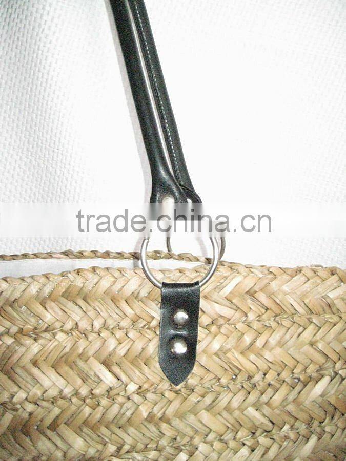 straw handbag