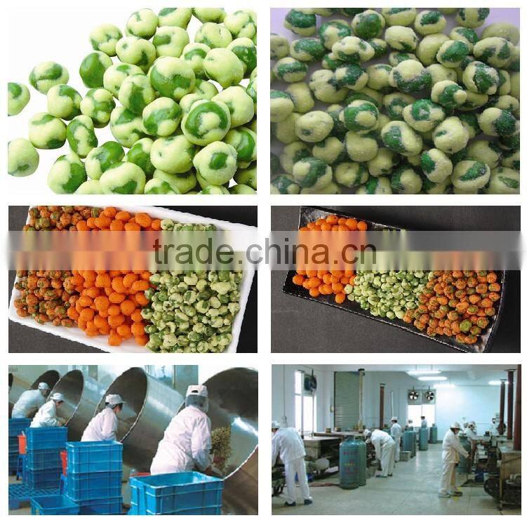 Coated green peas BBQ flavor