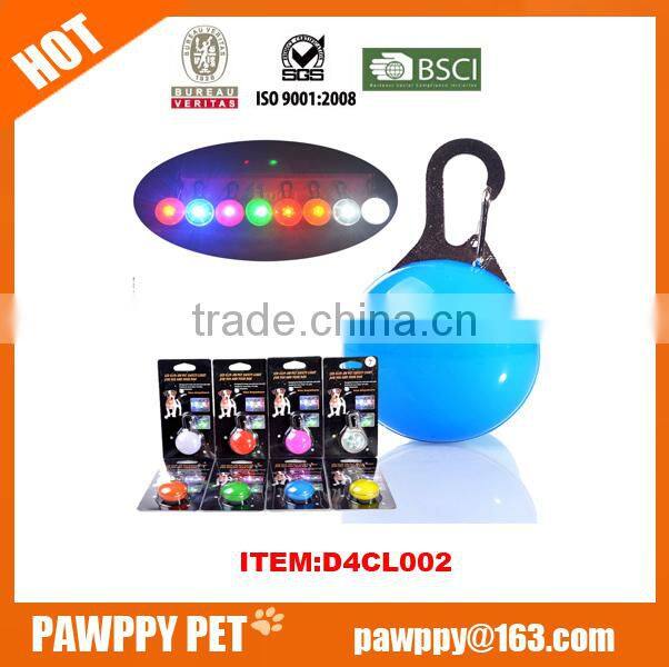 2015 new year led flash dog tag