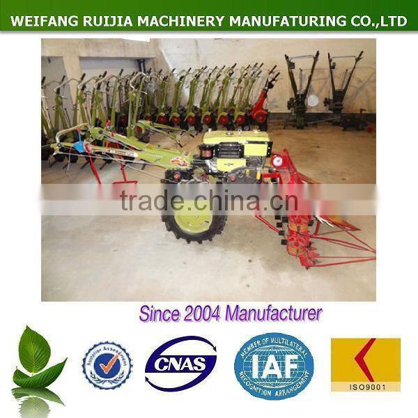 China new made paddy rice harvester for sale, cheap good quality rice reaper for walking tractors with price of rice harvester !