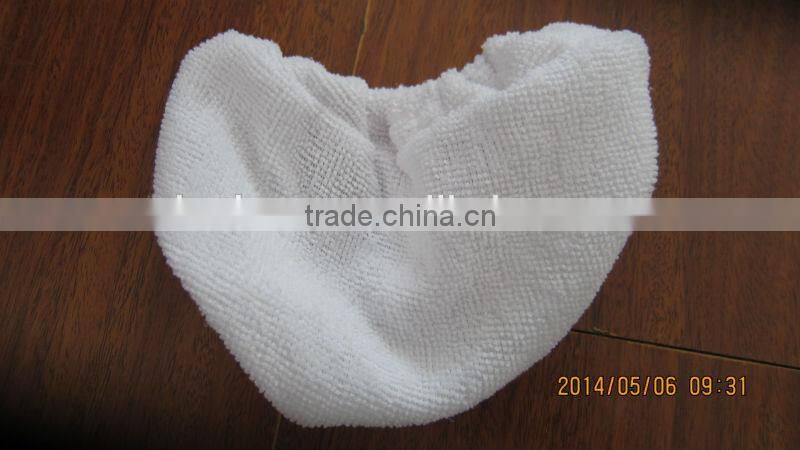 2016 White Steam Mop Pocket Replacement Mop pad