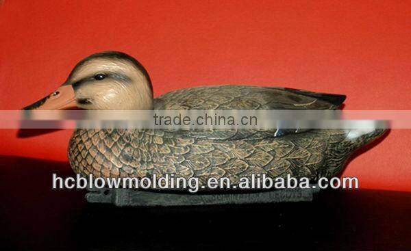 OEM Blow Molding Plastic Duck Decoy Hunting HDPE Foraging Duck