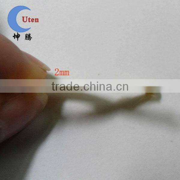 cheap Ribbon shape elastic decorate silicone bangle parts