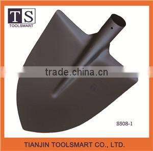 types of round nose digging painted steel garden shovel head for sale