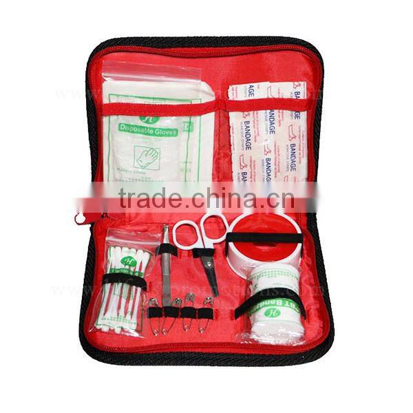 China Medical Supplies Mini Travel Kit Emergency survival First Aid Bag