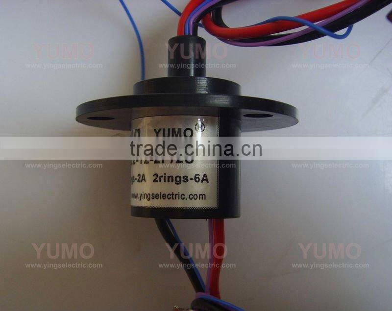 SR022-12-2P2S 4 rings slip ring Capsule electrical slip ring