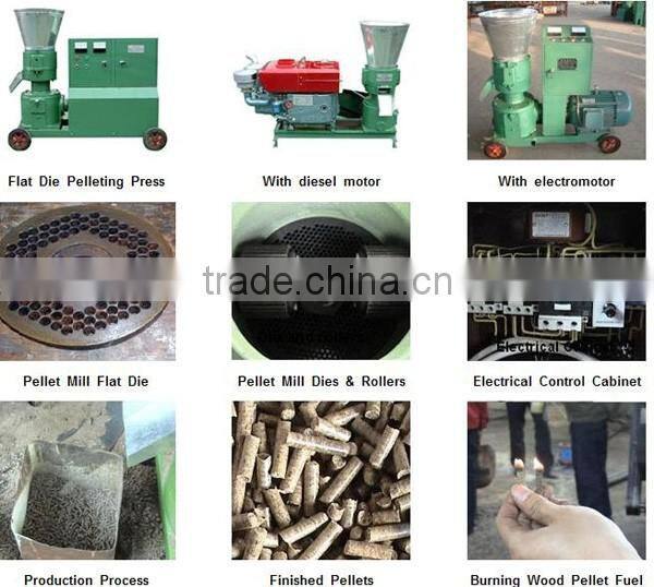 Small animal feed pellet mill/fertilizer pellet making machine