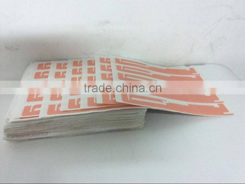 MOQ 500pcs Customizing Original red Sticker red tape For ipad 2