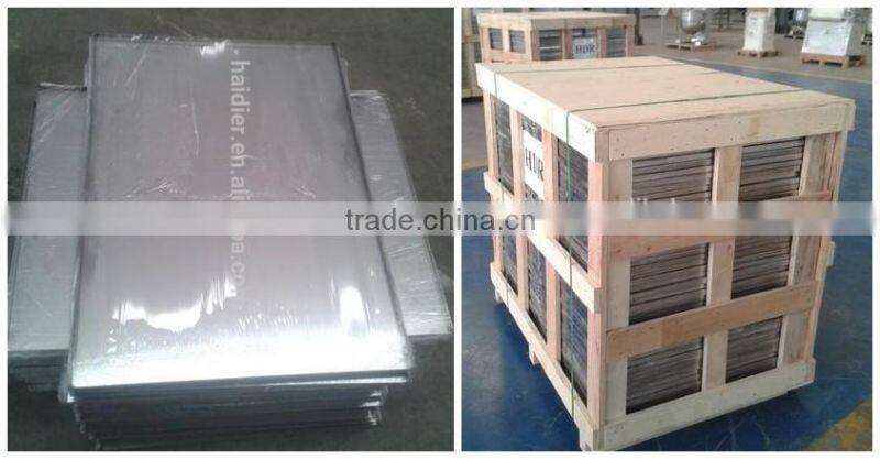 High quality non-stick teflon hamburger aluminum bakery trays 15 grooves loaf bread baking tray