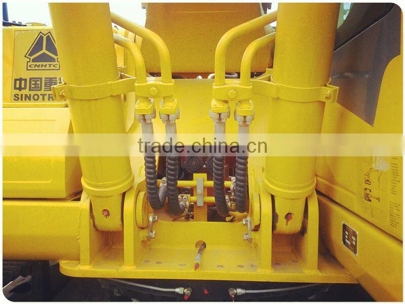 Compact excavator heavy Long reach excavator Sinotruk Qingdao with quick coupler