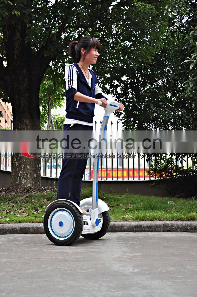 China made 350w 2 wheel electric chariot scooter for sale