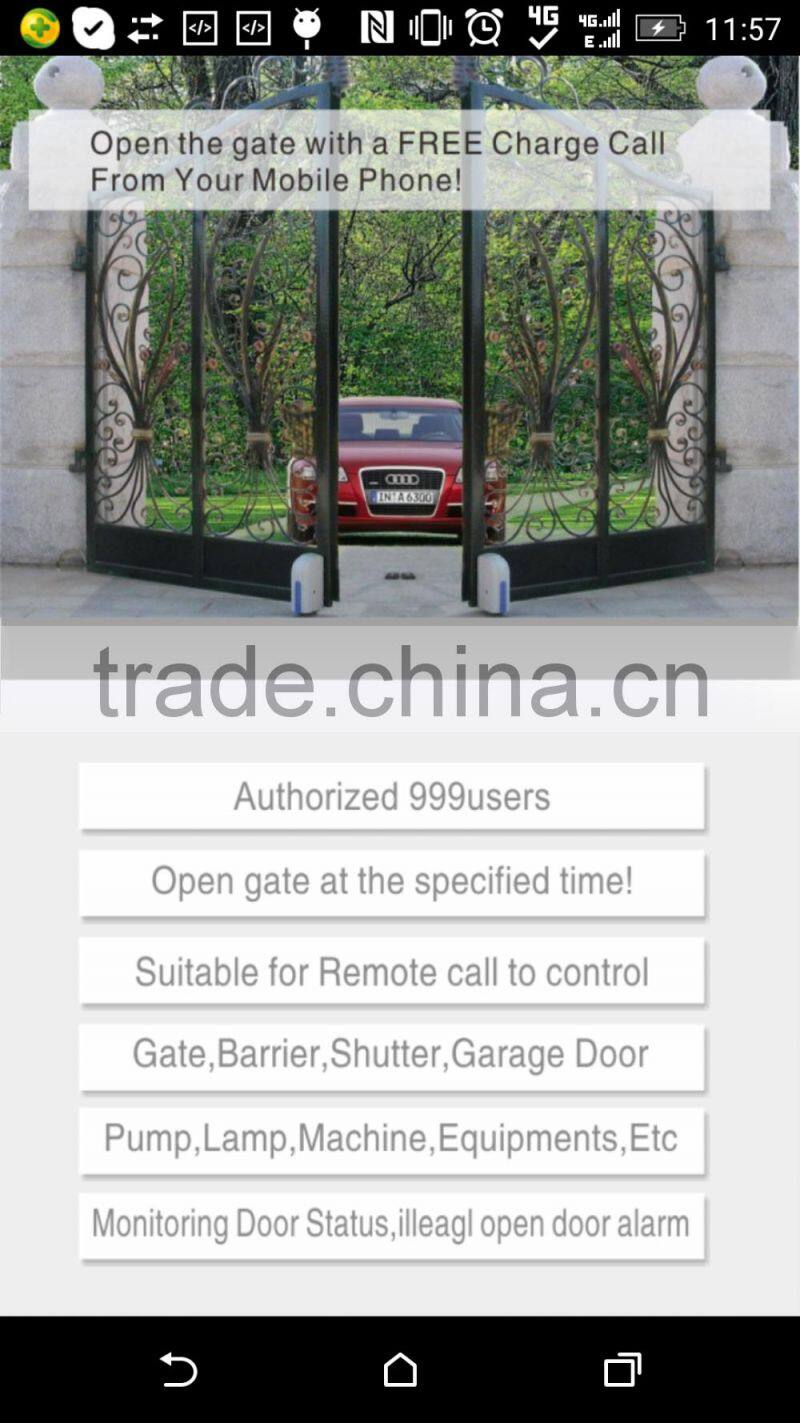wireless GSM GPRS 3G access control RFID reader