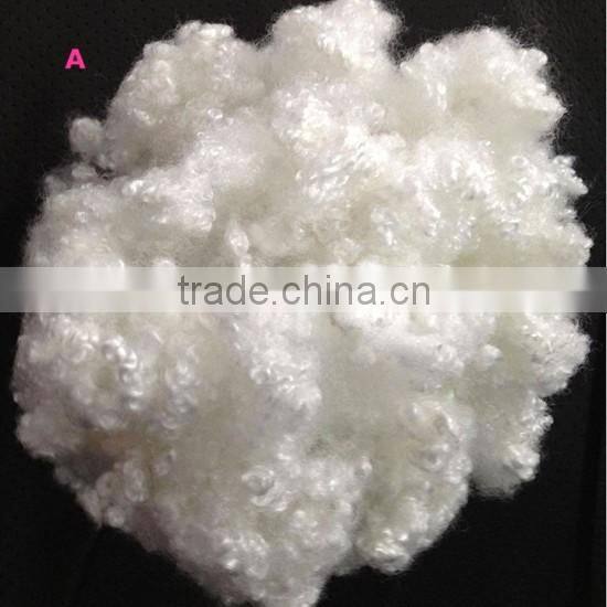 Factory!! fluorescent dope dyed polyester fiber 1.5D