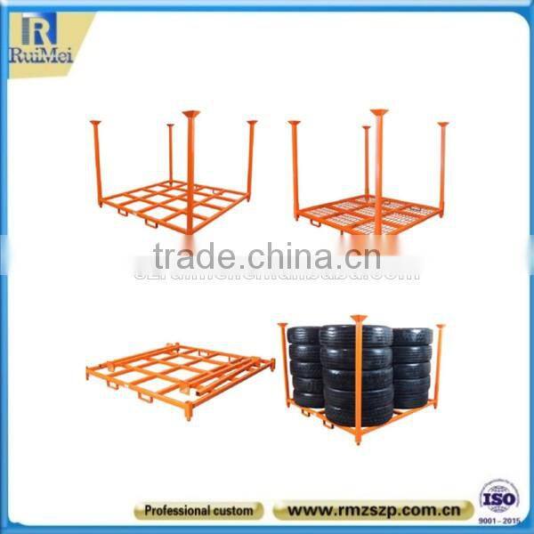 Heavy Duty Floor-Standing Metal Tire Storage Stand Holder