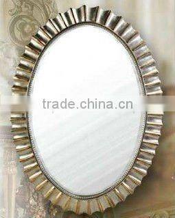Wooden classical hand carved wall mirror, MOQ:1PCS(B70120)
