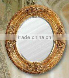 Antique wooden hand carved mirror, MOQ:1PCS(B70039)