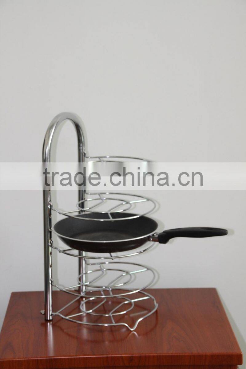 metal wire kitchen rack with 4 wheels, kitchen storage rack trolley cart