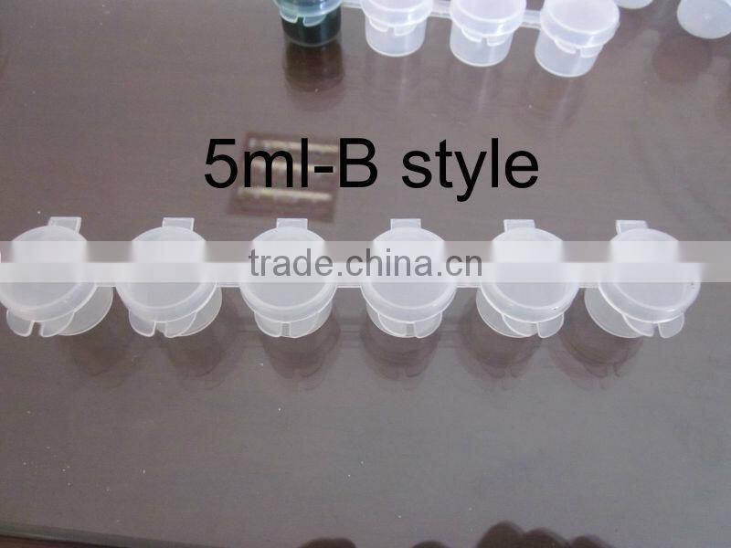 paint container/ panting cans in 6pcs one line