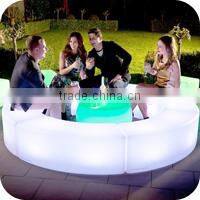 Rechargeable waterproof LED light cube furniture / color change LED glowing cubes