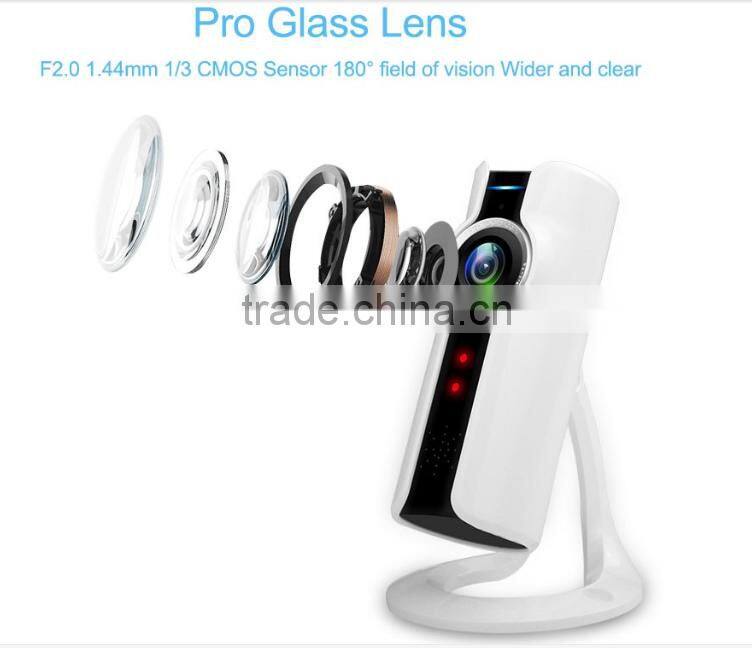 Newest Mini WIFI 360 Panoramic Camera, Fisheye IP Camera, Wireless Wifi 180 Degree CMOS Sensor HD VR Camera