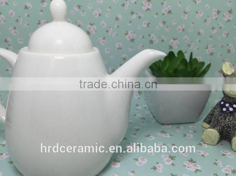 2015 stocked porcelain ceramic mini oil pot for hotel, modern ceramic mini oil pot