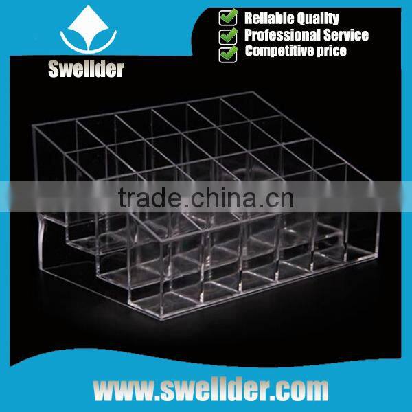 Customized Clear Acrylic Cosmetic Display Counter Designs