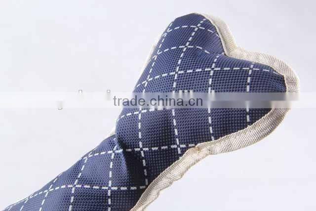 Oxford pet toy colorful bone with sound hot sale dog toy