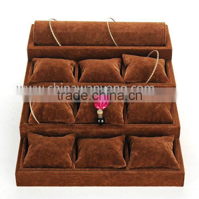 Hot Selling Different Kinds Watch Ring Bracelet Grey Jewelry Box Packaging