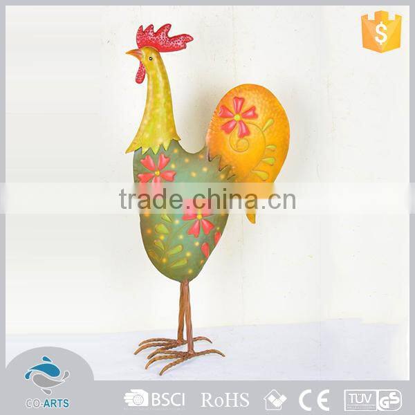 2015 Unique high quality mental art handmade garden iron decor design