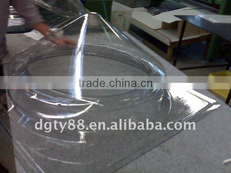 oem factory thermoform vacuum thick film blister clear dome