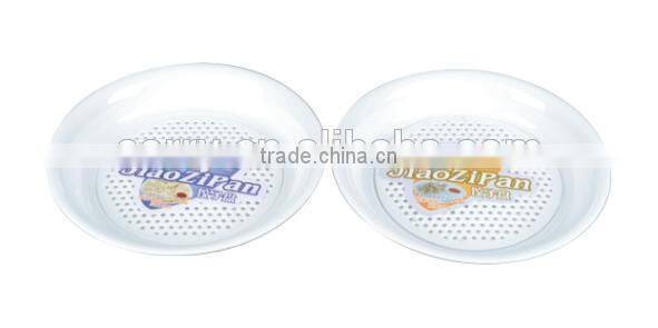 plastic dumpling dish/fruit dish/Fries plate with sauce dish plate