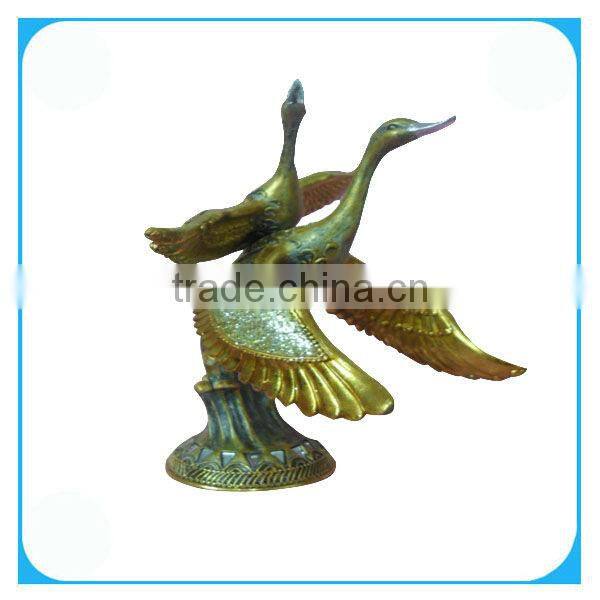 Home decorativ resin swans figurines