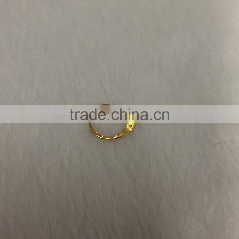 hot selling 14k gold earring findings wholesale