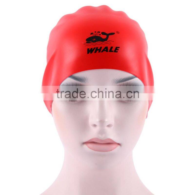 Printed Personalized Logo Silicone Swimming Cap water polo cap swimming cap (CAP-1800)